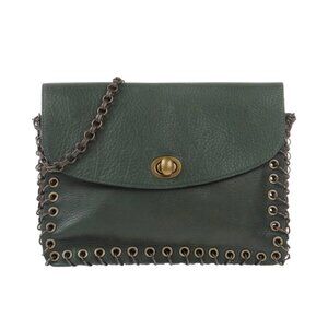 🔥 Rare‎ Japanese Limi Feu crossbody bag metal eyelets